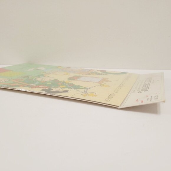 Vintage Hallmark Christmas Puzzle Greeting Card Featuring Peanuts Characters - Picture 7 of 7